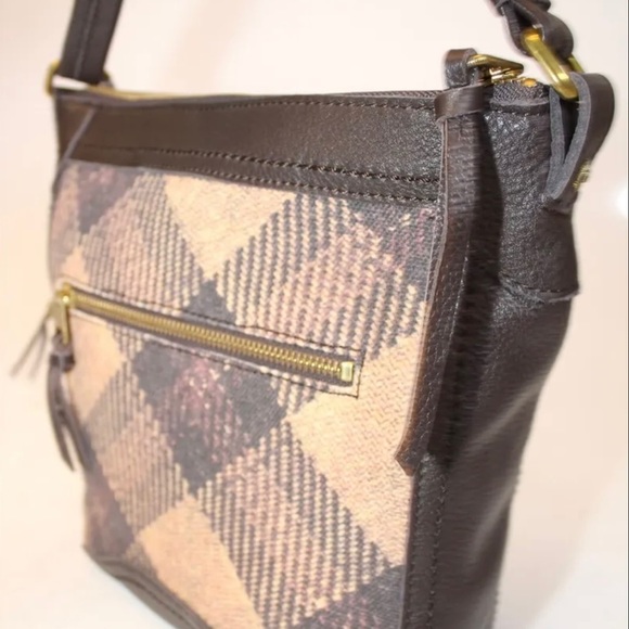 The Sak Bags The Sak Womens New Tahoe Leather Cocoa Heritage Plaid